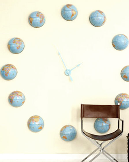 Made from a Map: A GLOBAL Clock