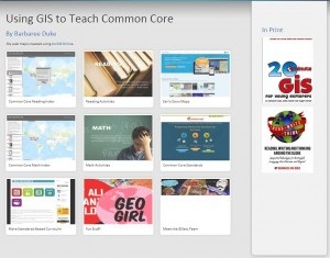 Using GIS to Teach Common Core